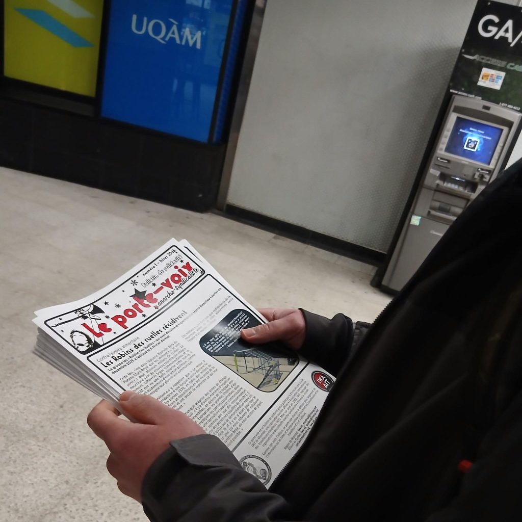 La distribution du bulletin Le porte-voix est maintenant&nbsp;commencée!